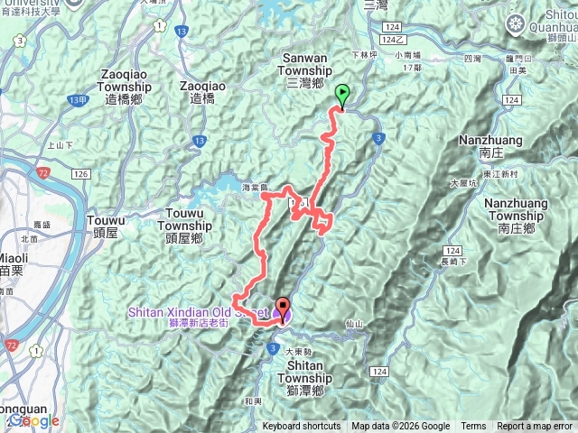 樟之細路第五段(苗栗三灣天仁道院-苗栗獅潭義民廟)預覽圖