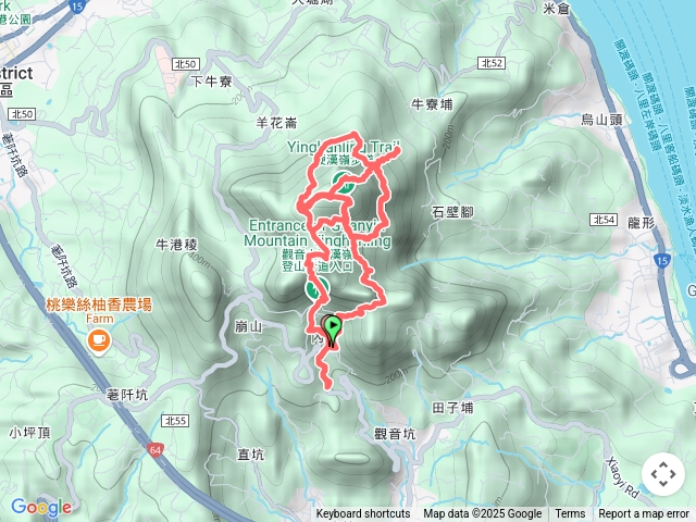 1140607硬漢嶺二登+北橫繞一圈