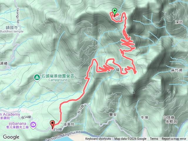 南投集集.中寮小百岳行程：集集大山。(自駕下山行程)預覽圖