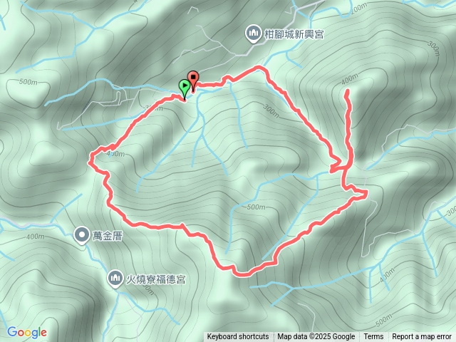 過火坪古道-坊山坑山-中坑西山