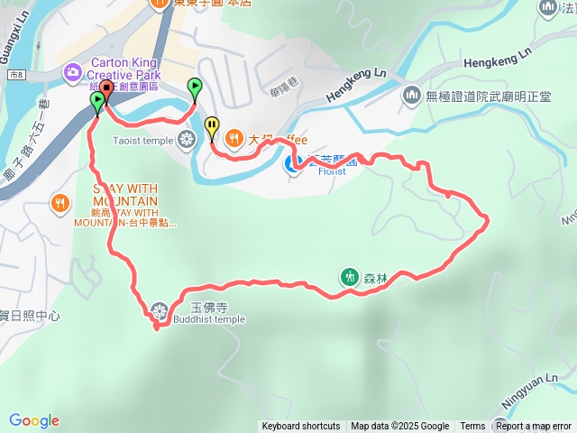 南觀音山登山步道