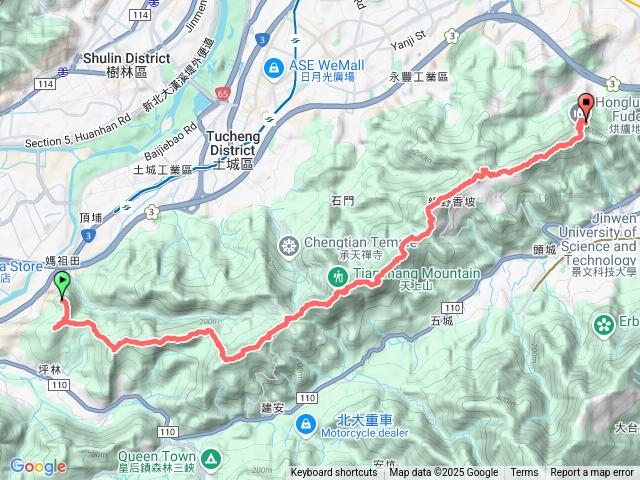 天南縱走