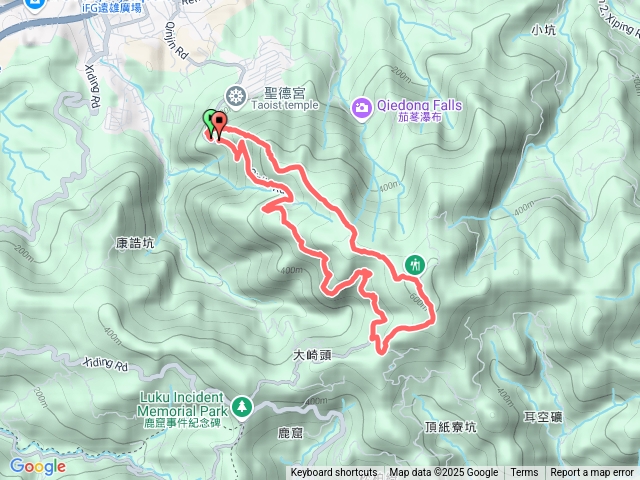 大尖山四分尾山