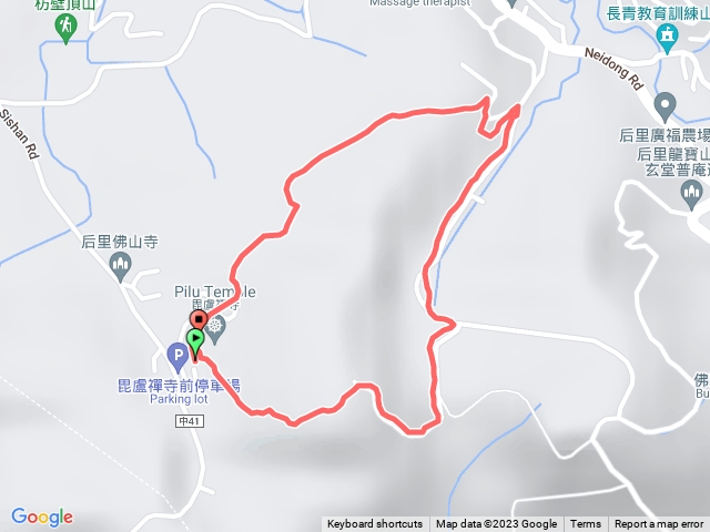 后里庇盧禪寺後山步道預覽圖