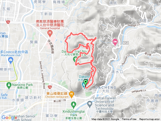 大坑10↑6↓7↓8↓風動石步道↑6↑9-1↓