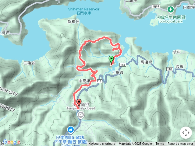 2025.06.01高遶天空吊橋、谷倉角、新柑坪山、牛背岩、高遶溪古圳步道