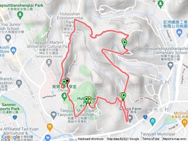 桃園虎頭山步道