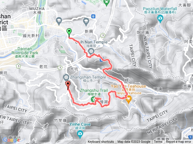 2023年臺北大縱走：尋寶任務臺北大縱走第七段：捷運麟光站至飛龍步道20231229173019
