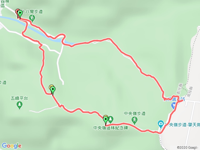 中央嶺，挑鹽古道