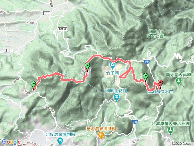 陽明山7連峰縱走