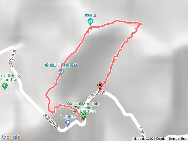鳶嘴山(雪山路27.5k下)