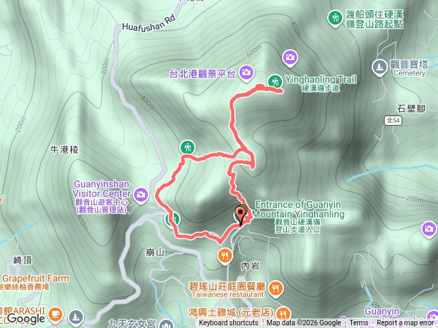 硬風（楓）騷（梢）縰走預覽圖