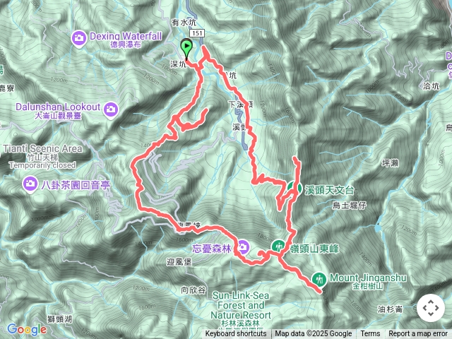 溪頭14連峰預覽圖