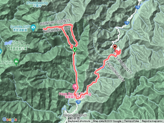 武陵三秀2日桃山上