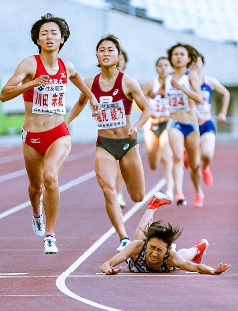 【話題】當你在終點前跌倒，你心中想什麼?⁣