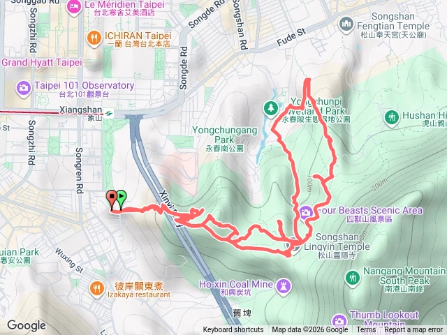 四獸山環走預覽圖