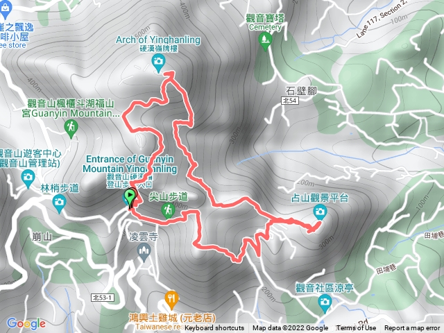 觀音山占山O型路線