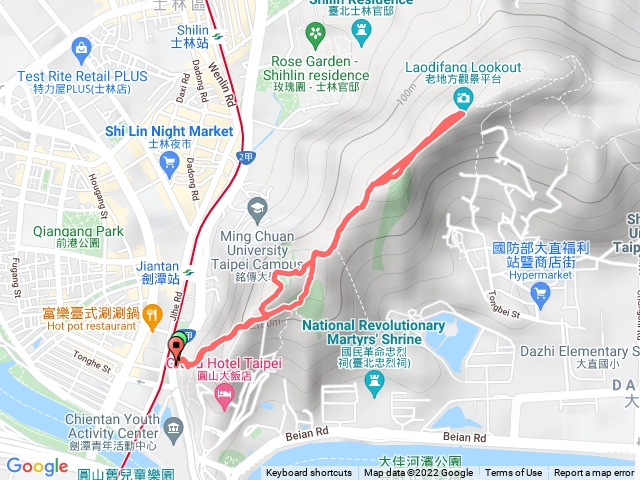 老地方觀機平台+劍潭山三角點