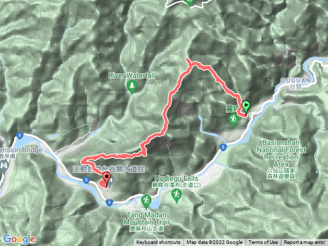 屋東縱走(屋我尾山到東卯山)