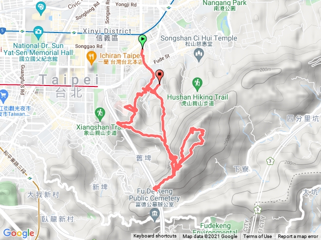 20210920象山妙高台拇指山南港山九五峰