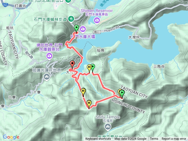 1012石門勝景-石牛山（左上右下）