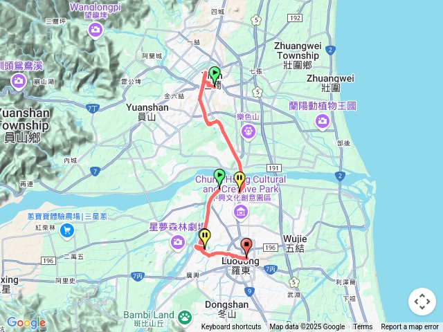 宜蘭車站—羅東車站