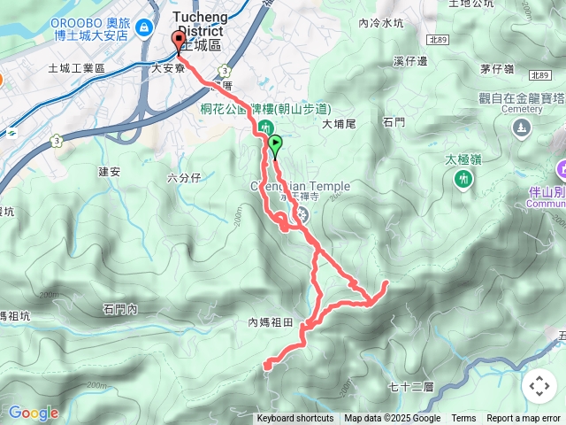 土城桐花天上山