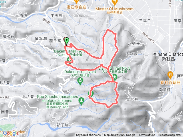 大坑1-5走到哭