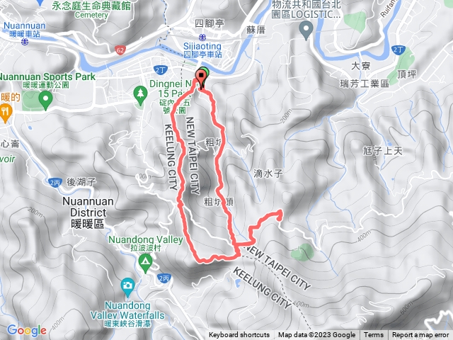 20231209暖暖碇內尖龍門山粗坑口O 形