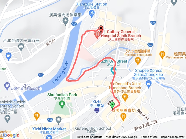汐止夕陽伴我歸S一圈