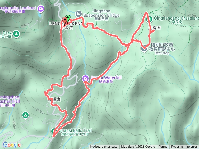 冷水坑絹絲瀑布