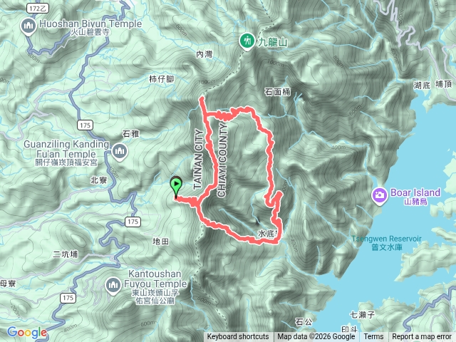 神農古道 獅嶺峭壁上大凍山O縱