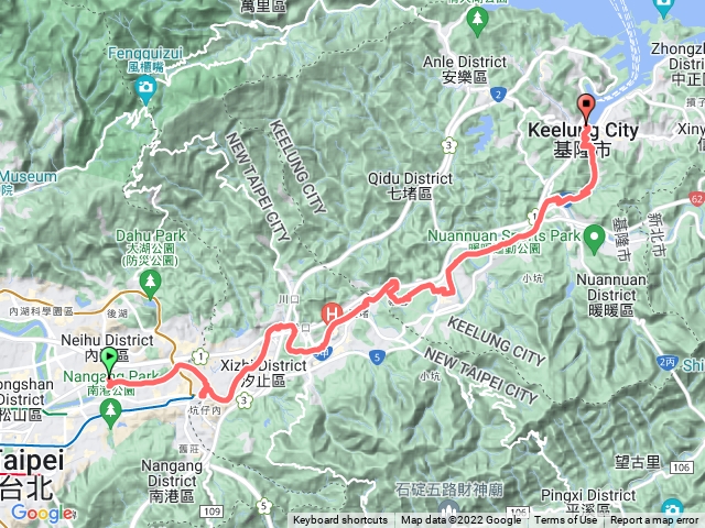 2022-04-30內湖至基隆徒步旅行（約28.5k）