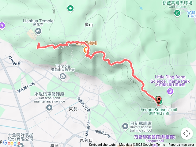 鳳崎落日步道20250530