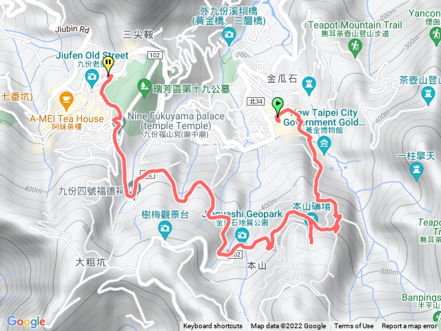 金瓜石-地質公園-九份