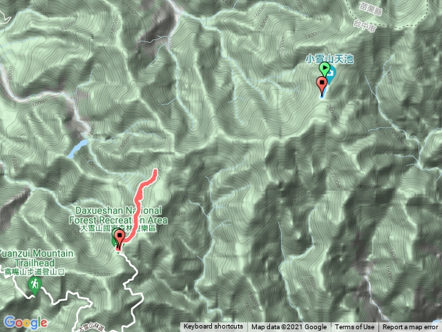 2021/8/29大雪山船型山林道(210線)