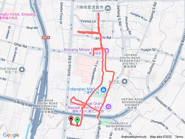 二道橋、南門、大把扎
