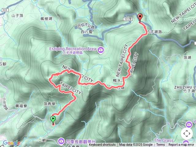 清天宮-向天山-面天山-大屯西峰/南峰/主峰/北峰-二子坪遊客中心預覽圖