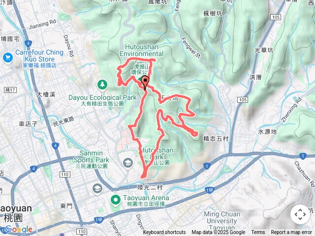 虎頭山連12峰