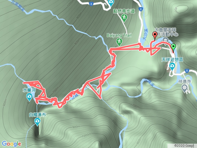 花蓮太魯閣白楊步道