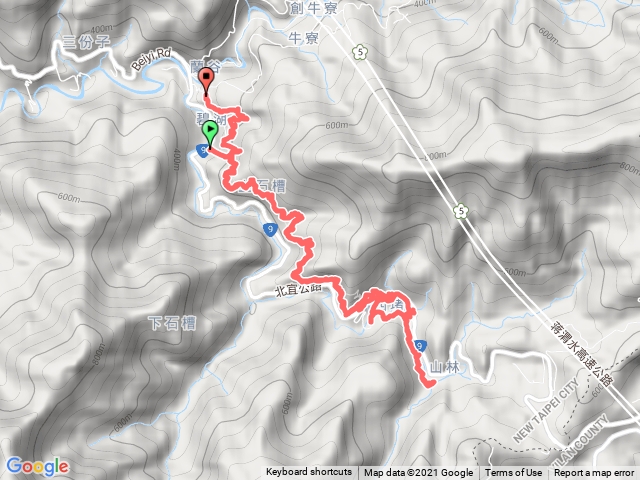 2021/7/11北宜48.7K-護管所-關聖宮-溪畔古道-碧湖宮