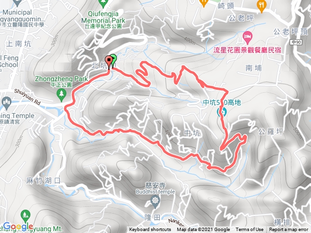 北坑慢半走