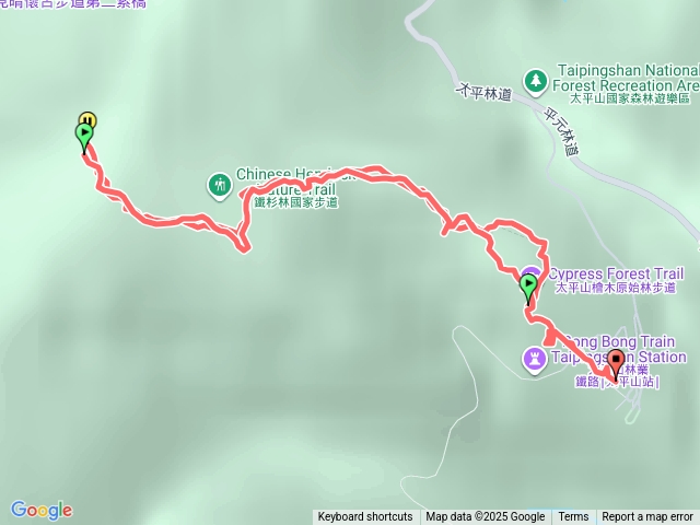 太平山檜木原始林步道、鐵杉林步道預覽圖