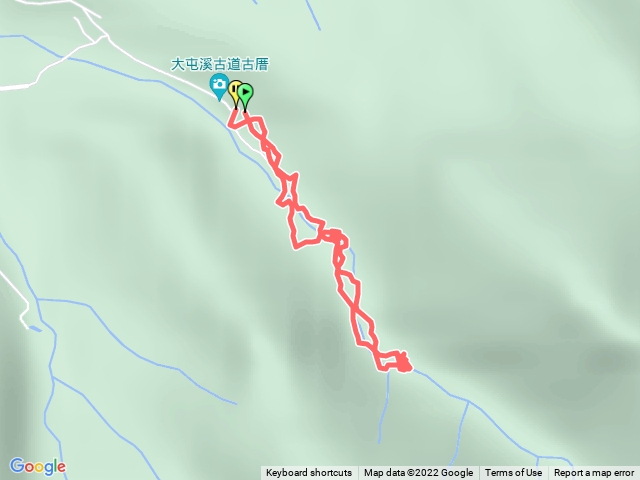 20220604 大屯溪古道-古厝-石頭桌來回