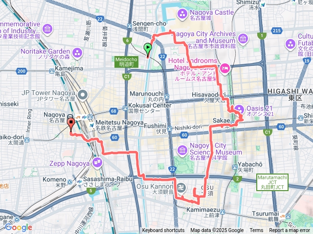 名古屋城綠洲21大須商店街O型25‘1022