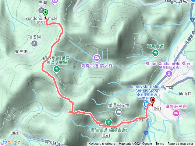 楔隘古道跟八達嶺古道還有南長城古道預覽圖