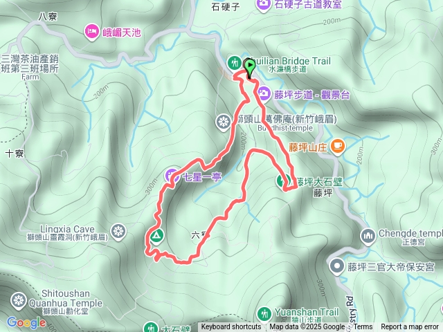 藤坪步道，六寮古道預覽圖