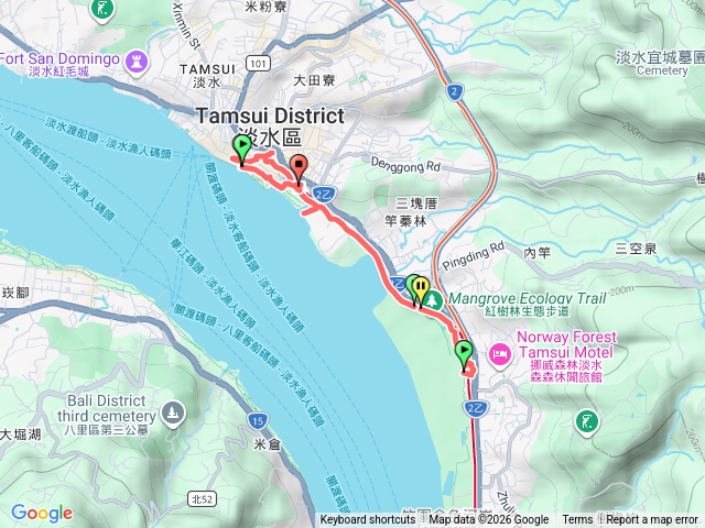 紅樹林➡️淡水