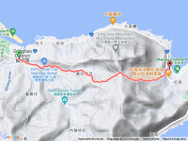 福隆火車站-福卯古道-馬澳魚港