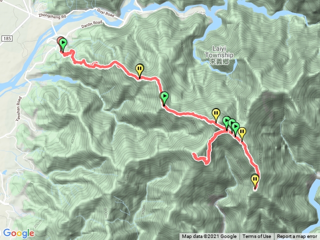 棚集縱走南久保、久保南